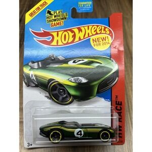 2014 Hot Wheels Race‎ #155/250 RRROADSTER Green Variant